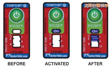 沈陽(yáng)溫度指示標(biāo)簽 累計(jì)上升時(shí)間/溫度的標(biāo)簽