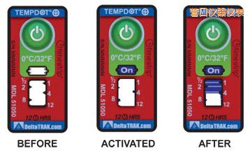 營口溫度指示標(biāo)簽 累計(jì)上升時(shí)間/溫度的標(biāo)簽