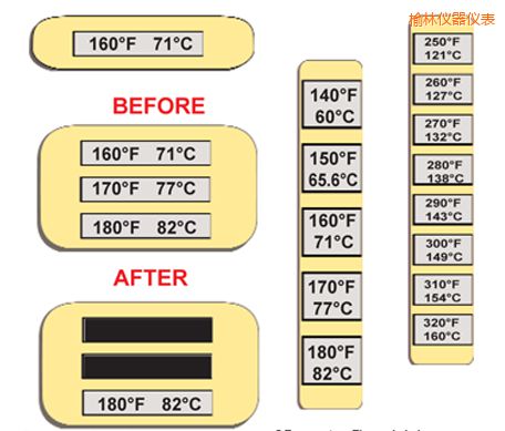 榆林溫度指示標簽 高溫ThermoLabel標簽